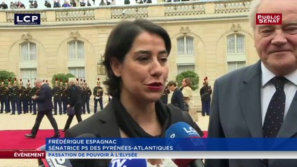 Frédérique Espagnac: "une émotion et un clin d’œil pour François Hollande"