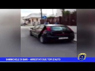 Sammichele  | Arrestati due topi di auto