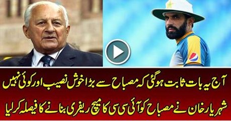 PCB Big Offer for Misbah ul Haq as ICC Match Referee