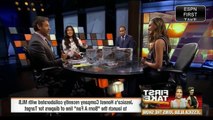 Jessica Alba Joins ESPN's First Take FULL April 5, 2017