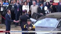 L'arrivée d'Emmanuel Macron à l'Elysée (14 mai 2017)