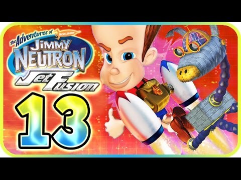 Jimmy Neutron: Jet Fusion Walkthrough Part 13 (PS2, Gamecube) Final Boss - Calamitous' Lair (Ending)