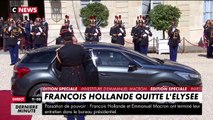 Départ de François Hollande de l'Elysée