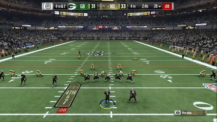 TD Cooks vs Green Bay Madden NFL 17