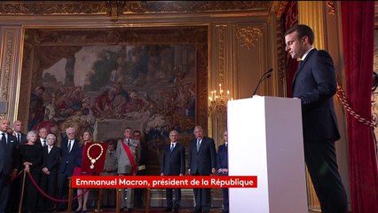 Macron : "Je sais que les Françaises et les Français en cette heure attendent beaucoup de moi"