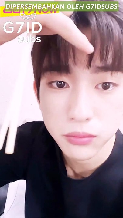 [G7IDSUBS] 150723 GOT7 NOW 'M! Countdown MC Junior sedang Makan' - Jinyoung