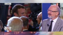 L'émotion forte de Gérard Collomb, Maire de Lyon, au bord des larmes en saluant Emmanuel Macron