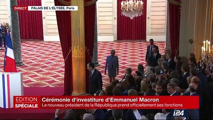 Cérémonie d'investiture d'Emmanuel Macron
