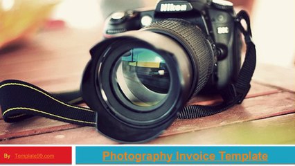 Photography Invoice Template