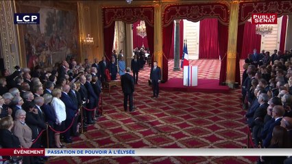 Descargar video: Le président du Conseil constitutionnel adresse ses vœux de réussite à Emmanuel Macron