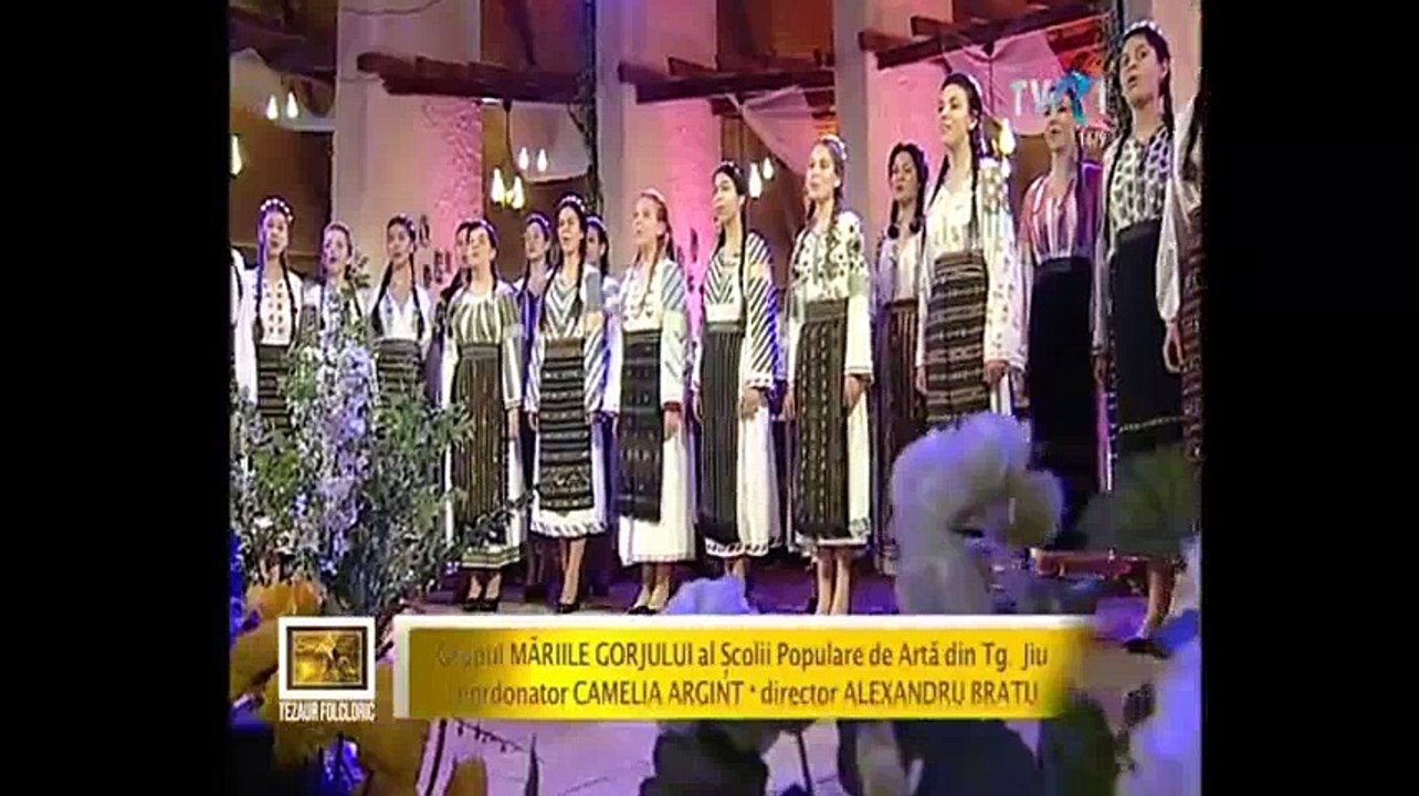 Grupul vocal Mariile Gorjului - Mai tii minte, mai, draga Marie (Tezaur folcloric - TVR 1 - 14.05.2017)