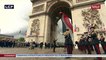 Emmanuel Macron devant la tombe du soldat inconnu
