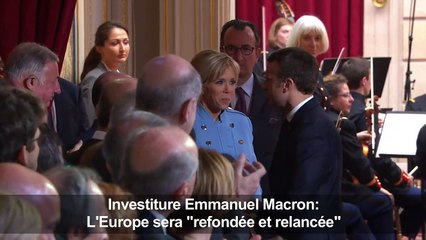 L'Europe sera "refondée et relancée", promet Emmanuel Macron