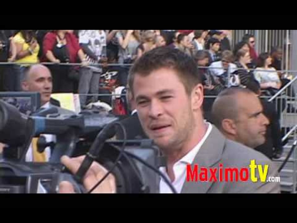 Chris Hemsworth // STAR TREK Los Angeles Premiere