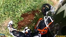 MOTORCYCLE CRASHES & F KTM Bike Crashes _ Road Rage - Bad Drivers!