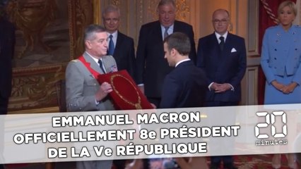 Emmanuel Macron devient officiellement le 8e président de la Ve République