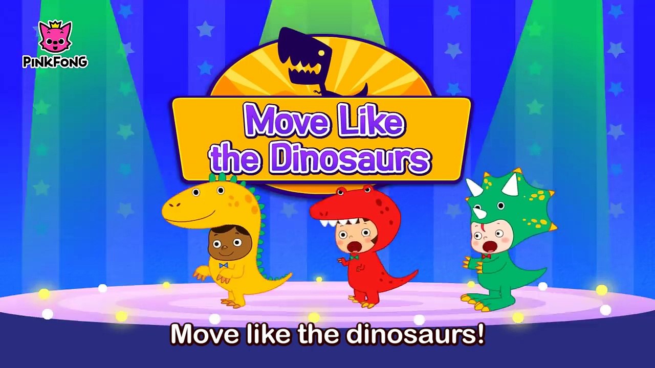 Move Like the Dinosaurs _ Dinosaur Songs _ Songs for Children