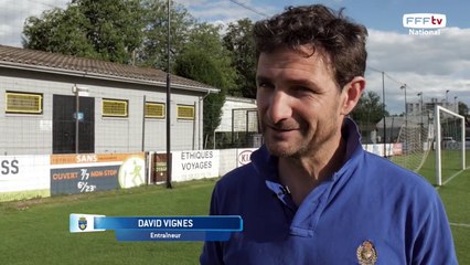 Interview de DAVID VIGNES entraîneur de PAU FC.