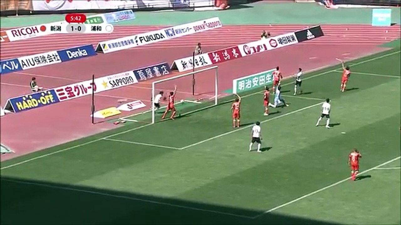 Niigata 1:1 Urawa (Japanese J League. 14 May 2017)