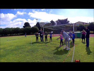 Animation Athlétisme Arcueil le 13/05/2017 Lancer Anneaux éveils filles