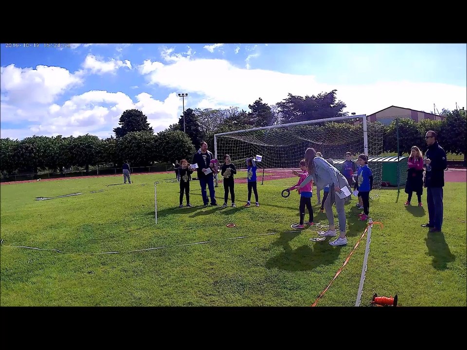 Animation Athlétisme Arcueil le 13/05/2017 Lancer Anneaux éveils filles