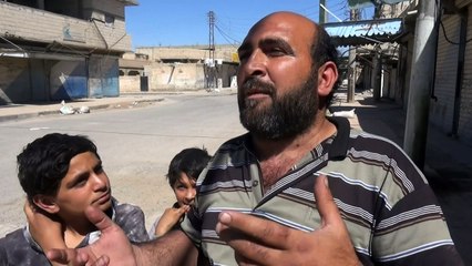 في الطبقة السورية نقص في المواد الغذائية وخشية من عودة الجهاديين