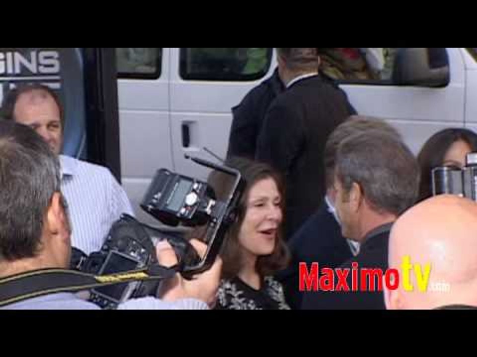 Mel Gibson and Oksana Grigorieva at X-MEN ORIGINS WOLVERINE Premiere