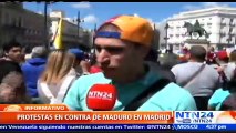 Venezolanos por la Democracia tomó la Puerta del Sol en Madrid exigiendo sanciones para el gobierno de Maduro