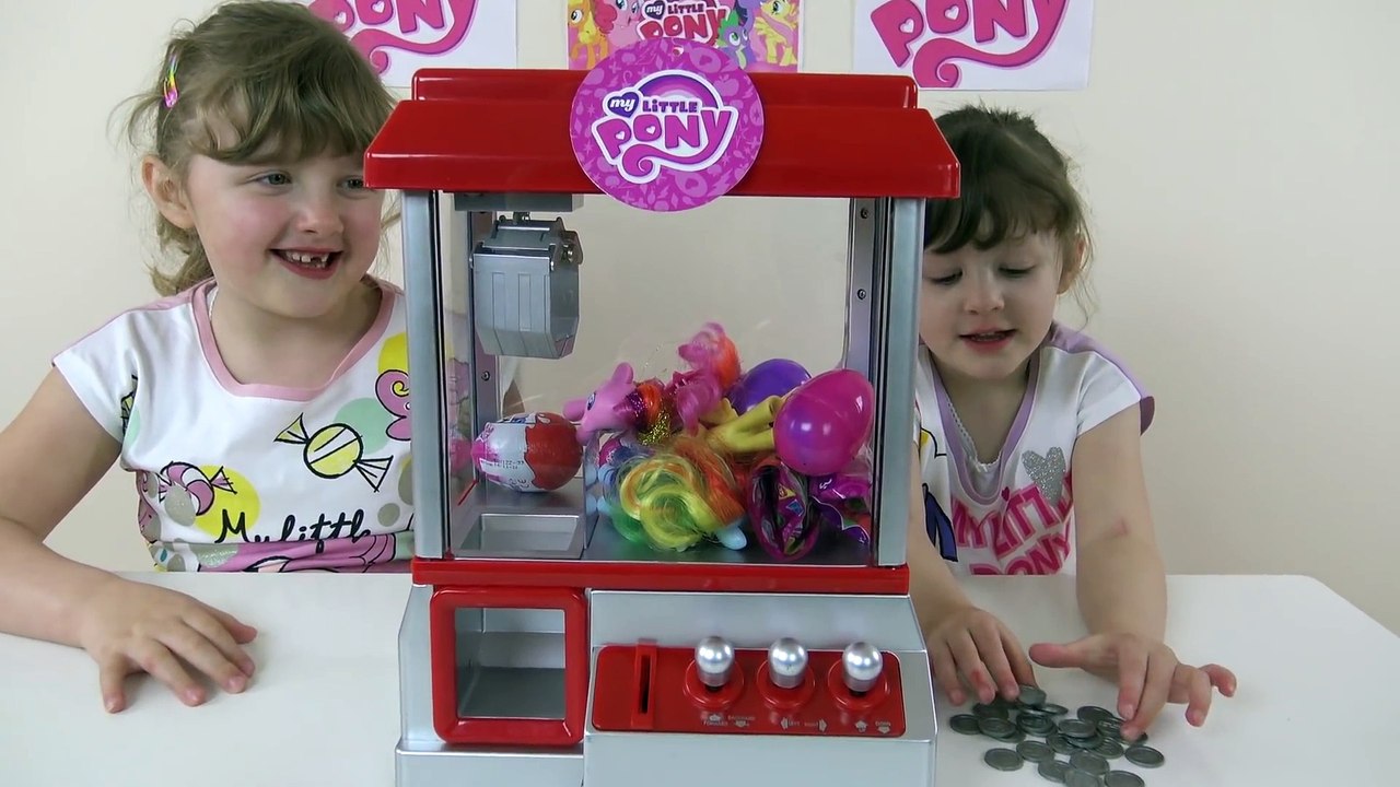 Claw Machine Game Toy Challenge Candy Grabber Mlp Kinder Eggs Blind Bags