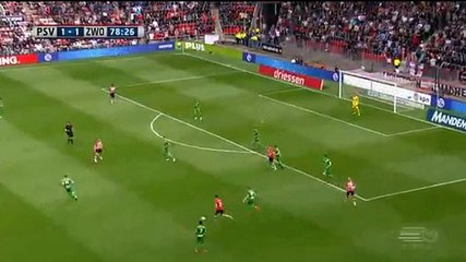 Locadia GOAL (2:1) PSV vs PEC Zwolle