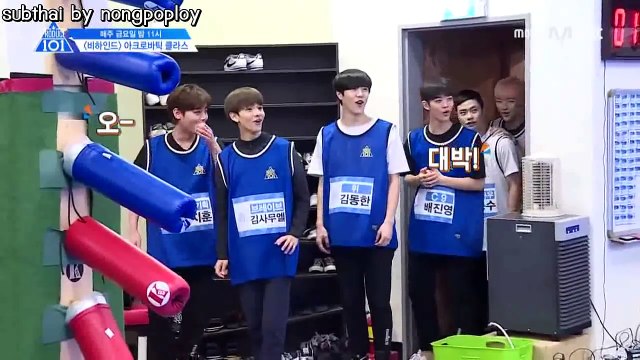 [ซับไทย] Produce101 SS2 - เบื้องหลัง101 - มาเรียน Acrobatic กันเถอะ