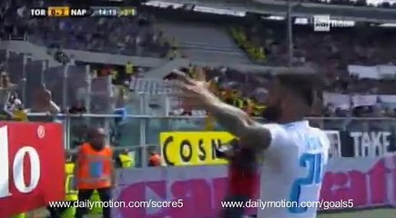 Lorenzo Insigne Goal Torino 0 - 2 Napoli SA 14-5-2017