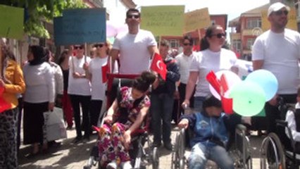 Alaplı'da "Engelliler Haftası" Yürüyüşü