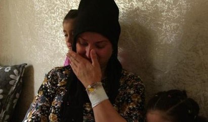 Muhammed ve Furkan'ın annesi Anneler Günü'ne yaslı girdi