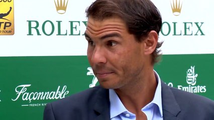 Rafael Nadal at the Draw Ceremony in Monte-Carlo. 14-04-2017
