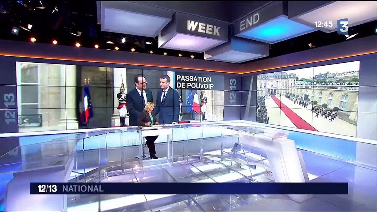 300 personnalités ont assisté à la passation de pouvoirs à l'Élysée