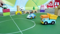 Robocar Toy Cars Collection Football Song! Gaming Demo World RoboCup