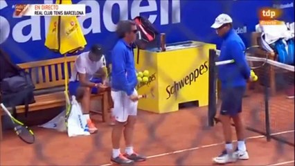 Rafael Nadal Practice at Barcelona Open. 25 Aprl 2017