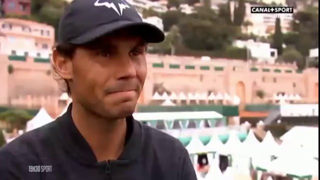 Rafael Nadal Interview for Canal+Sport in Monte-Carlo (April 2017)