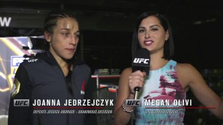UFC 211 Interview - Joanna Jedrzejczyk Backstage