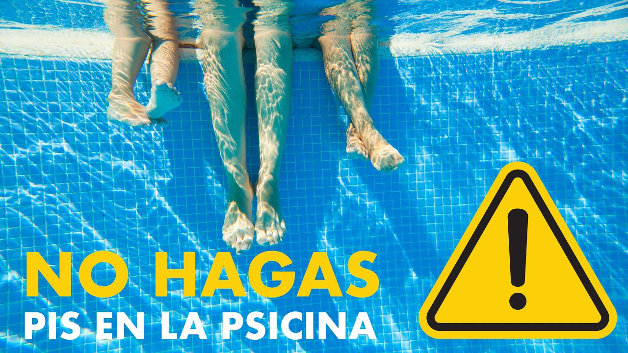 Orinar en la piscina es PELIGROSO para tu salud