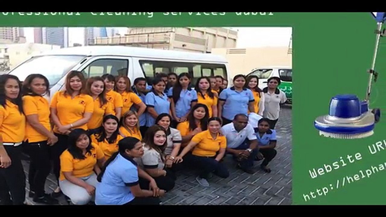 Professional cleaning services dubai-Cleaning company dubai-helphand