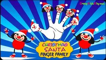 Christmas Santa Claus Finger Family Nursery Rhymes Daddy