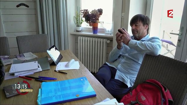 13h15 . Nous, les lanceurs d'alerte, notre job n'est pas fini , estime Nicolas Hulot au lendemain du 7 mai