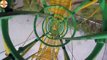 Top 10 DEADLIEST Roller Coasters YOU WONT BELIEVE EXIST!