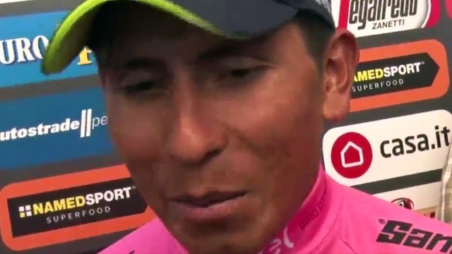 Giro d'Italia - Nairo Quintana : Sur ce Giro, je me sens comme à la maison