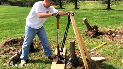 Ağaç kökü sökme krikosu