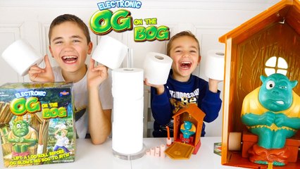 JEU - OG ON THE BOG - Ogre aux WC - Ne pas déranger ⛔️ - Jeu de société