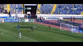 اهداف مباراة الرجاء ضد شباب الريف الحسيمي 2-1