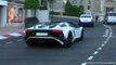 Lamborghini Aventador SV Compilation in Monaco - Loud sounds!dsa